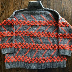 Aelfric Eden Oversized Textured Knit Sweater Small